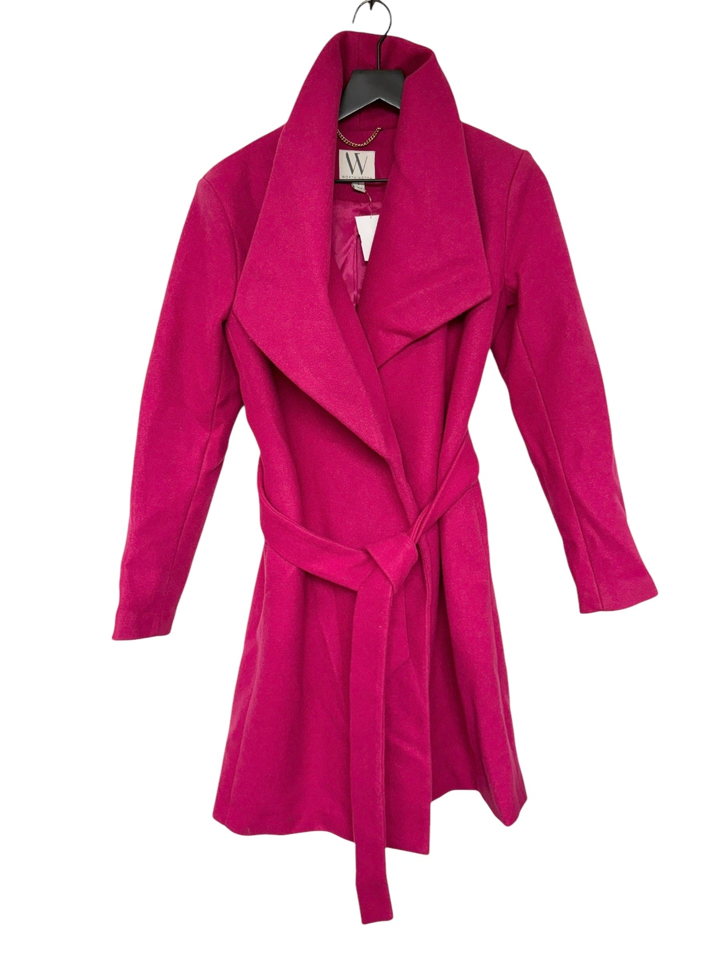 Coat Peacoat By Worthington In Pink, Size: S