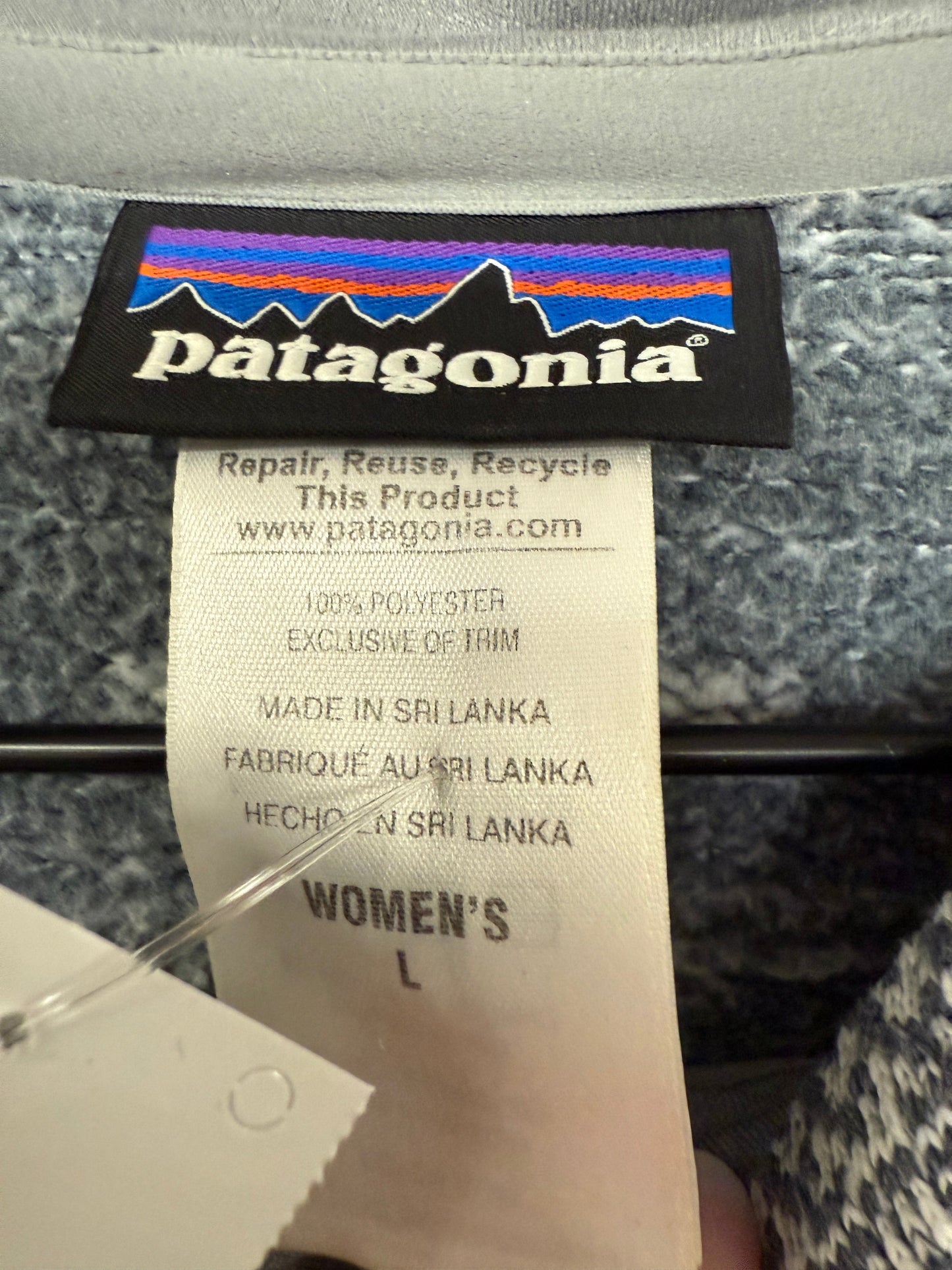 Jacket Other By Patagonia In Grey, Size: L