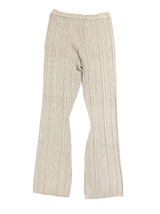 Pants Lounge By Pink Rose In Beige, Size: L