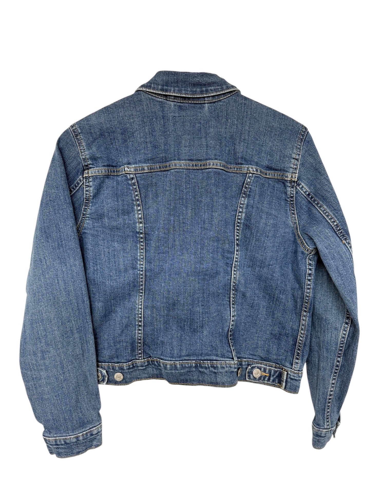 Jacket Denim By Levis In Blue Denim, Size: L