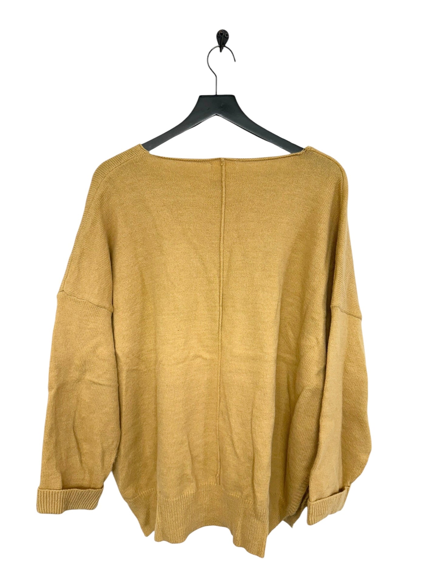 Sweater By Easel In Yellow, Size: M