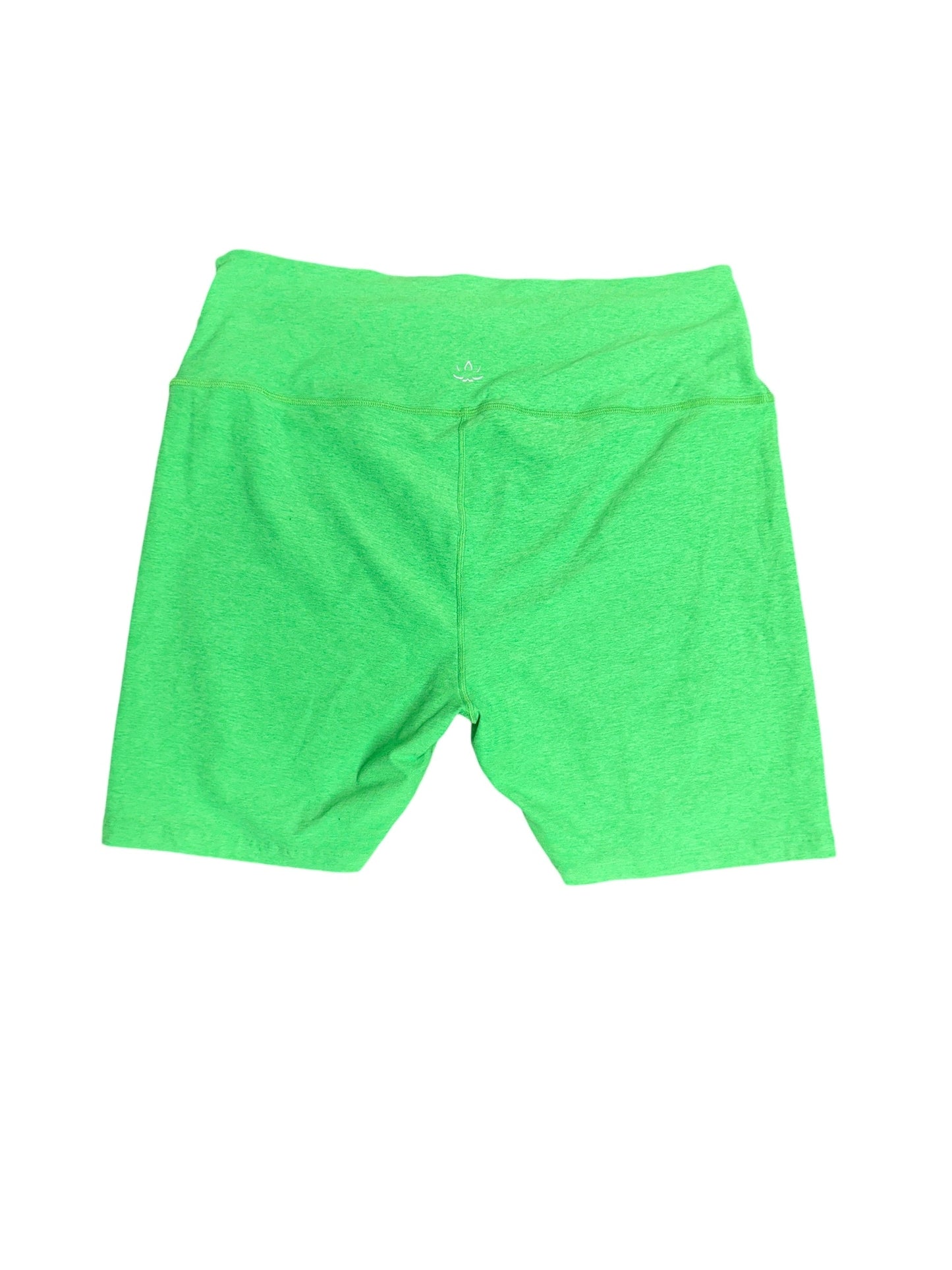 Athletic Shorts By Beyond Yoga In Green, Size: 3x