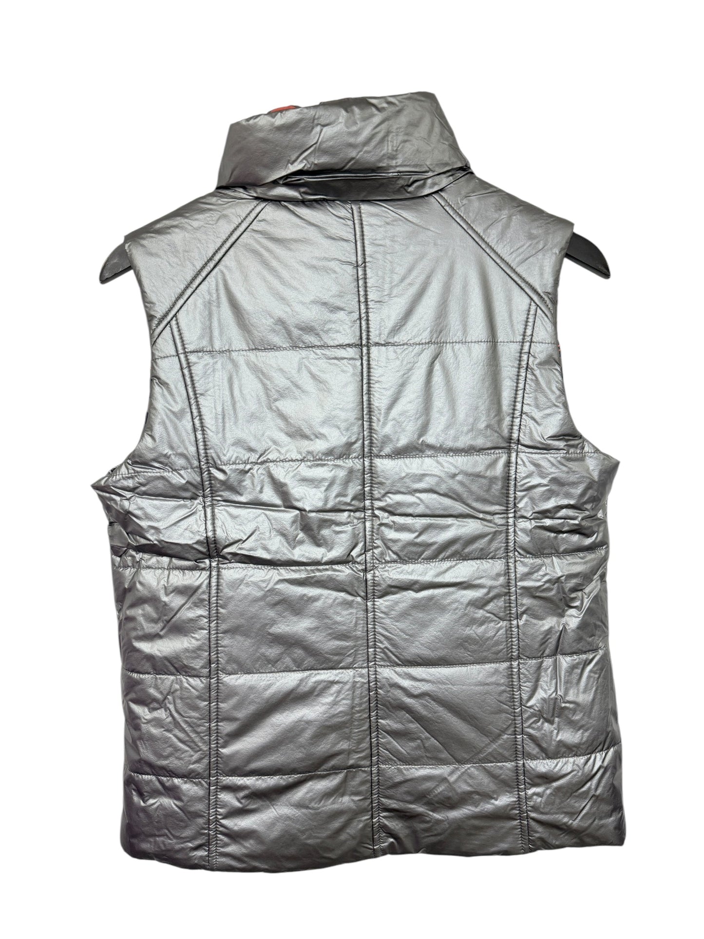 Vest Puffer & Quilted By Tribal In Grey, Size: S