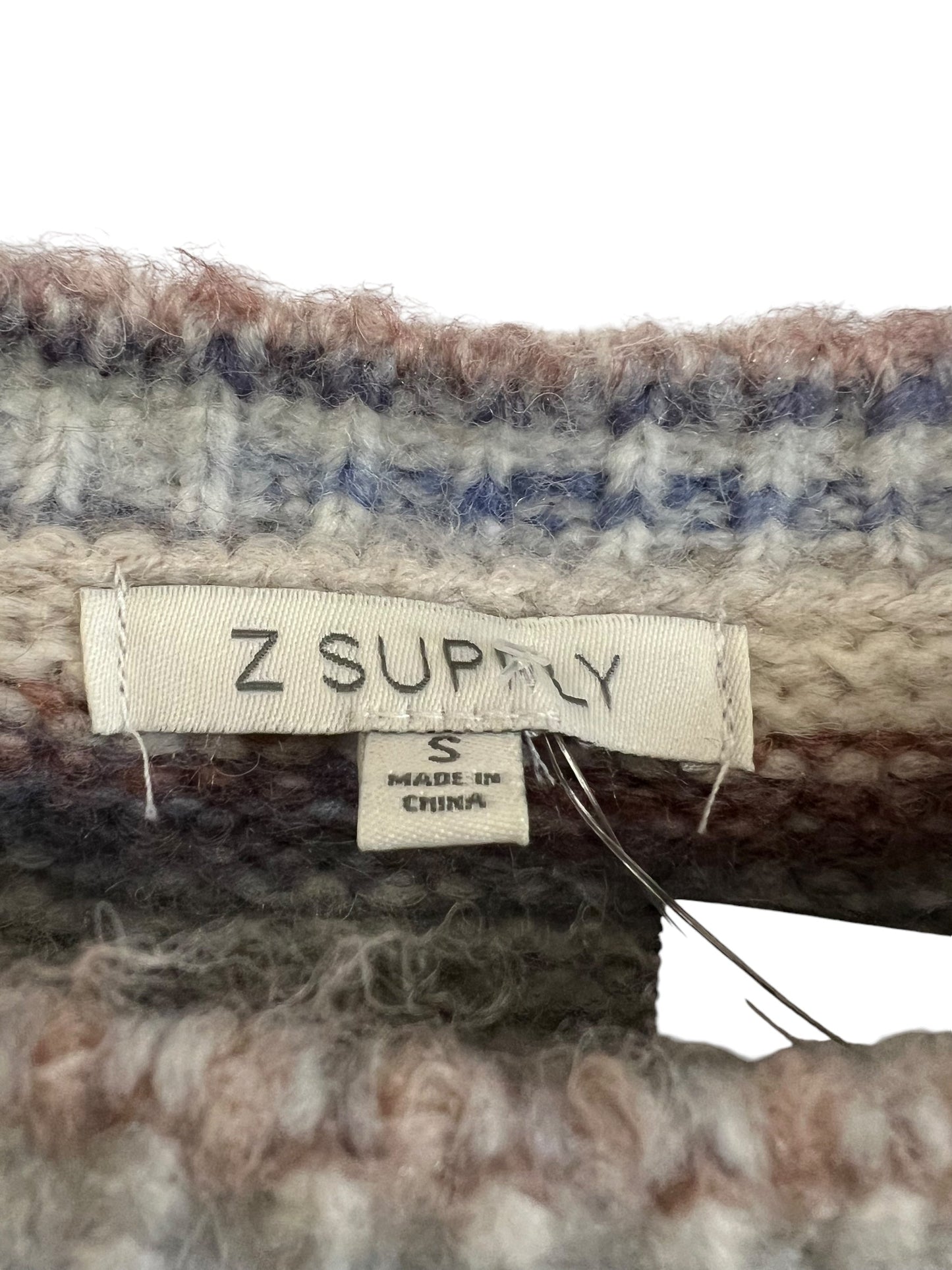 Sweater By Z Supply In Multi-colored, Size: S