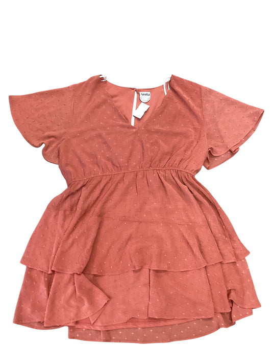 Dress Party Short By Cmc In Orange, Size: 1x