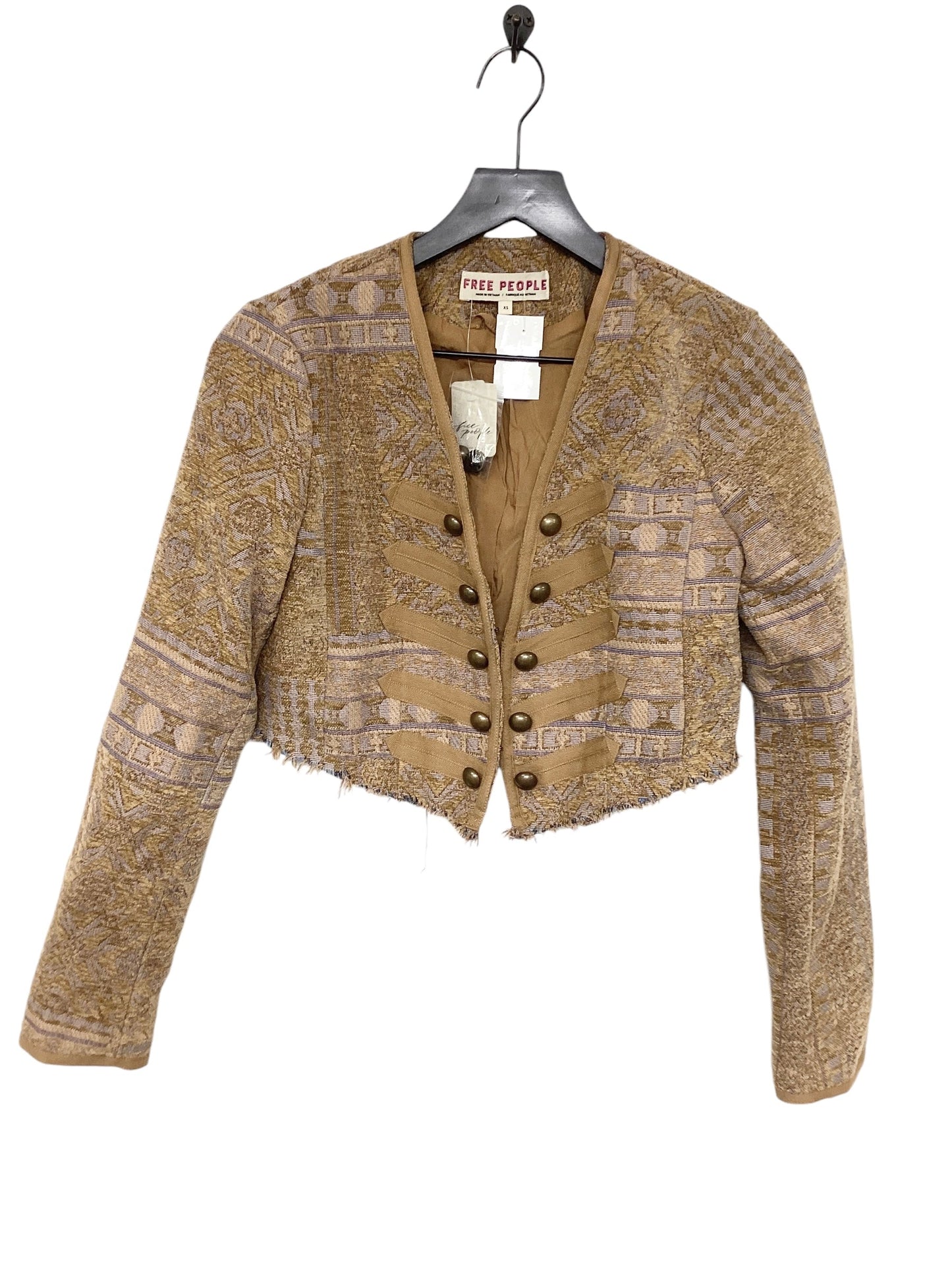 Blazer By Free People In Brown, Size: Xs