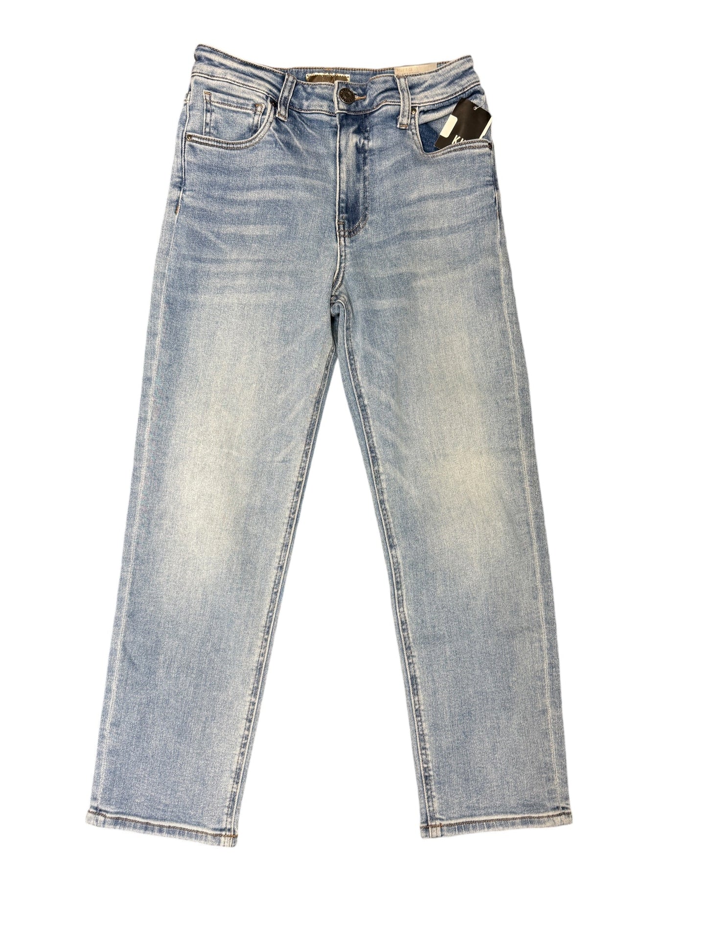 Jeans Straight By Kut In Blue Denim, Size: 0