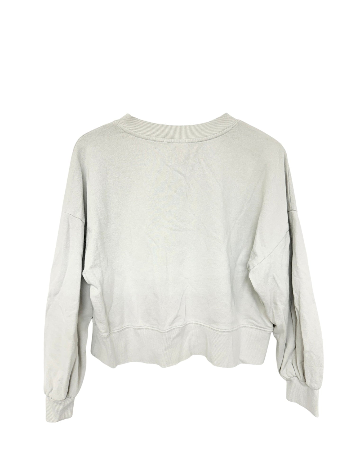 Top Long Sleeve By Z Supply In Grey, Size: M