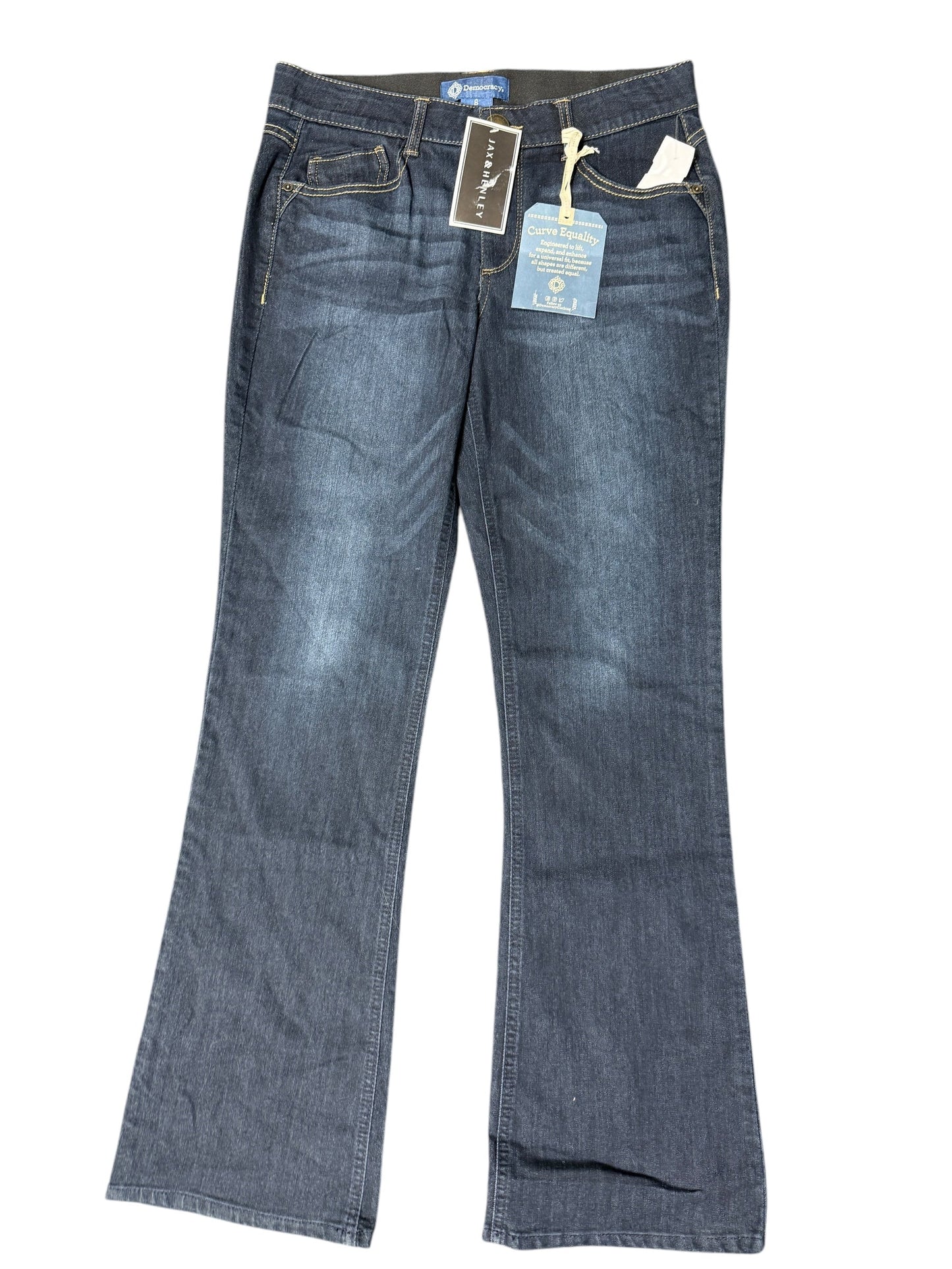 Jeans Boot Cut By Democracy In Blue Denim, Size: 8