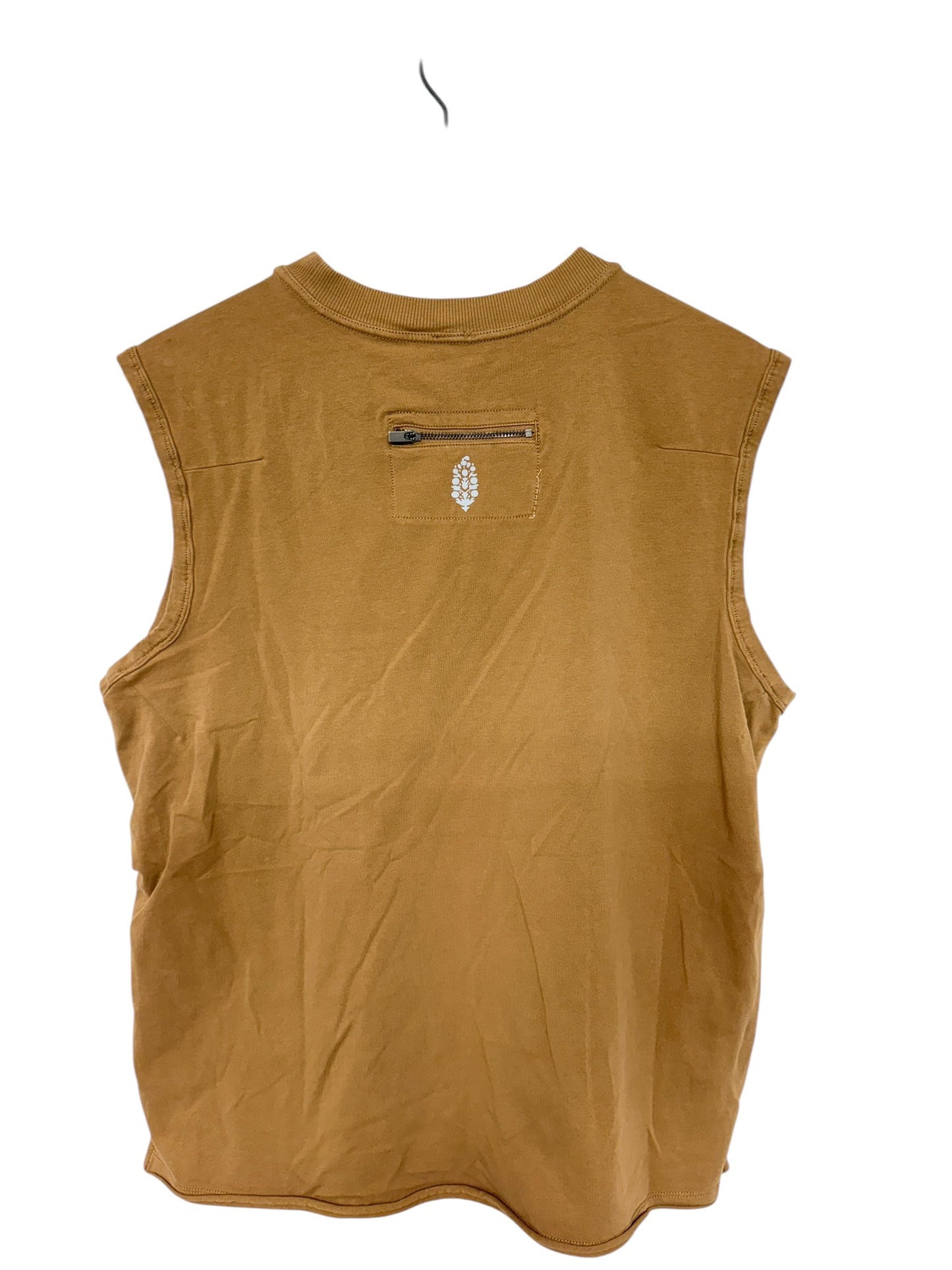 Top Sleeveless By Free People In Brown, Size: Xs