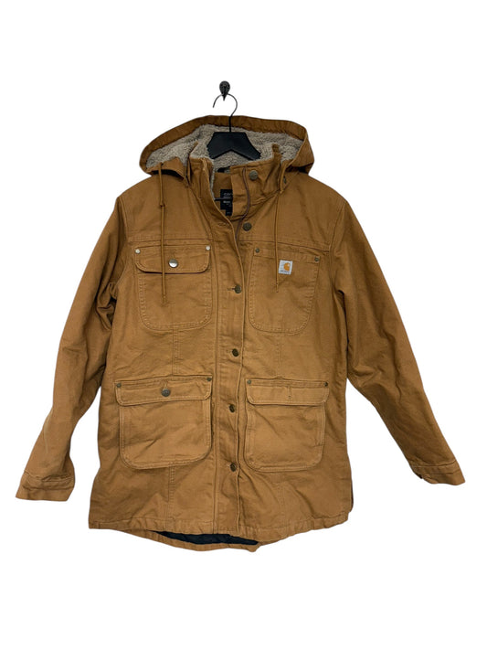 Coat Other By Carhartt In Brown, Size: L