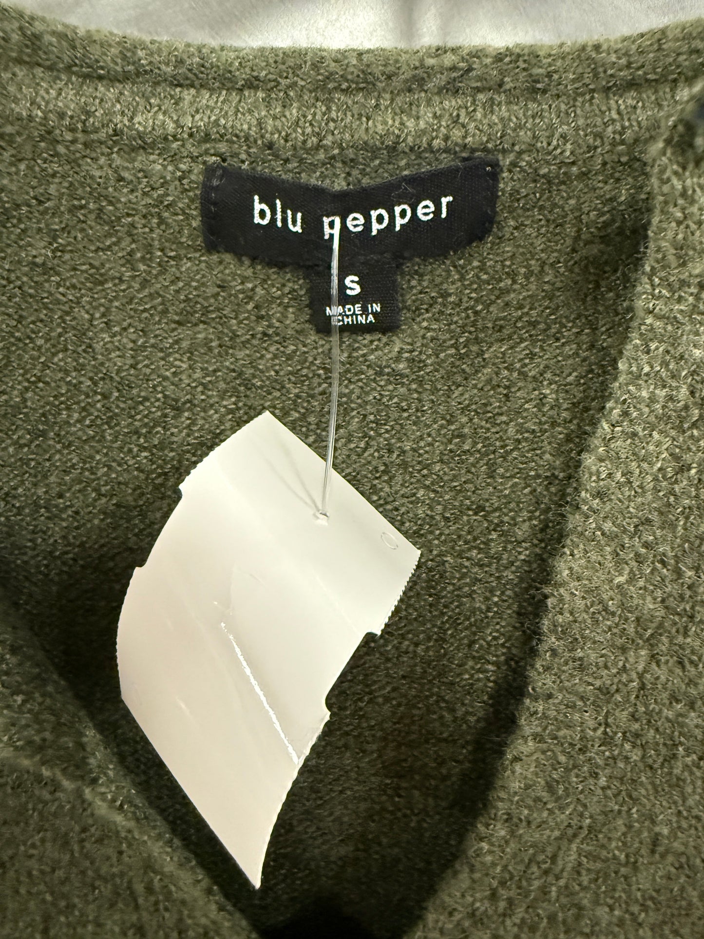 Sweater By Blu Pepper In Green, Size: S