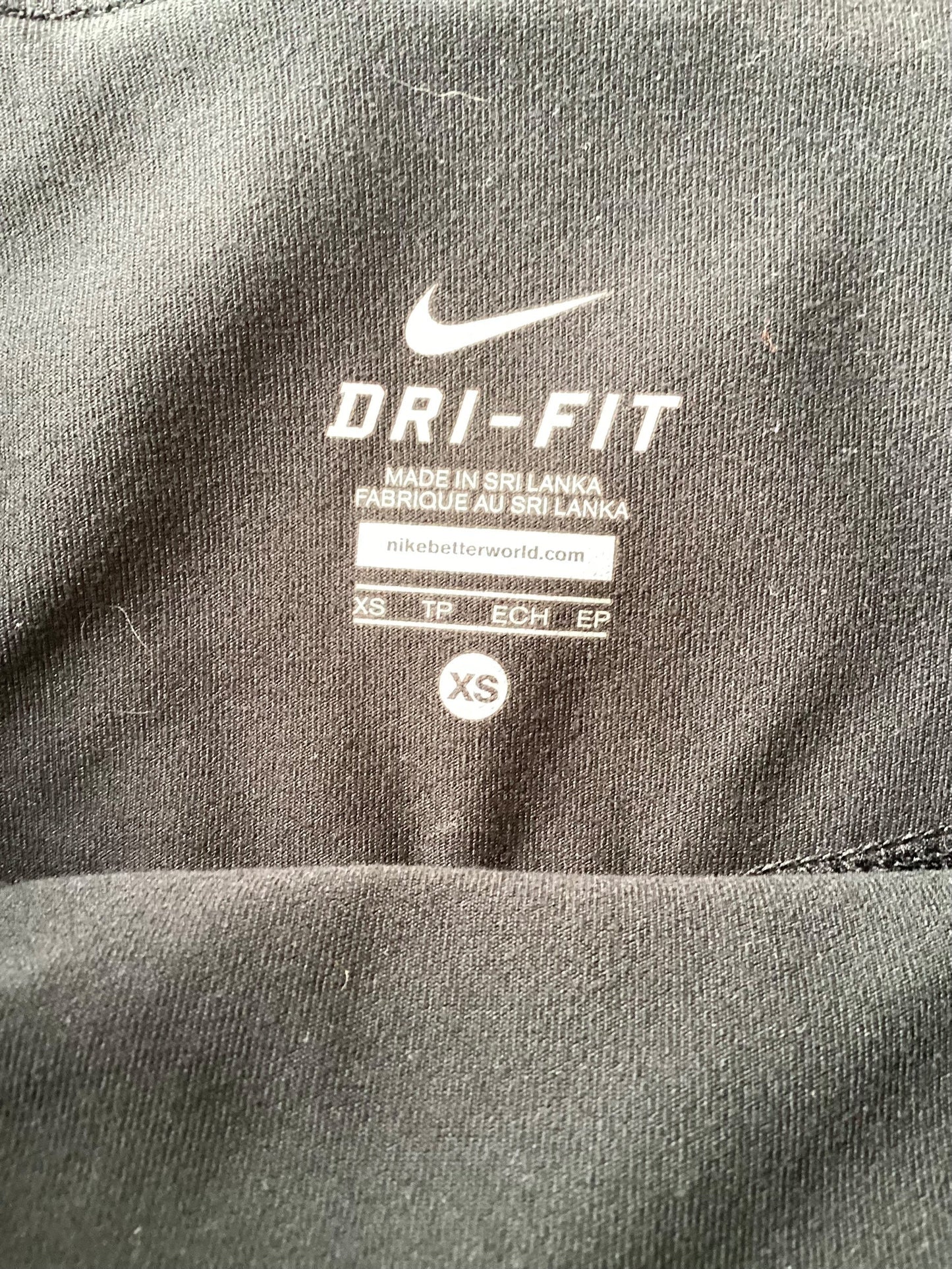 Athletic Pants By Nike Apparel In Black, Size: Xs