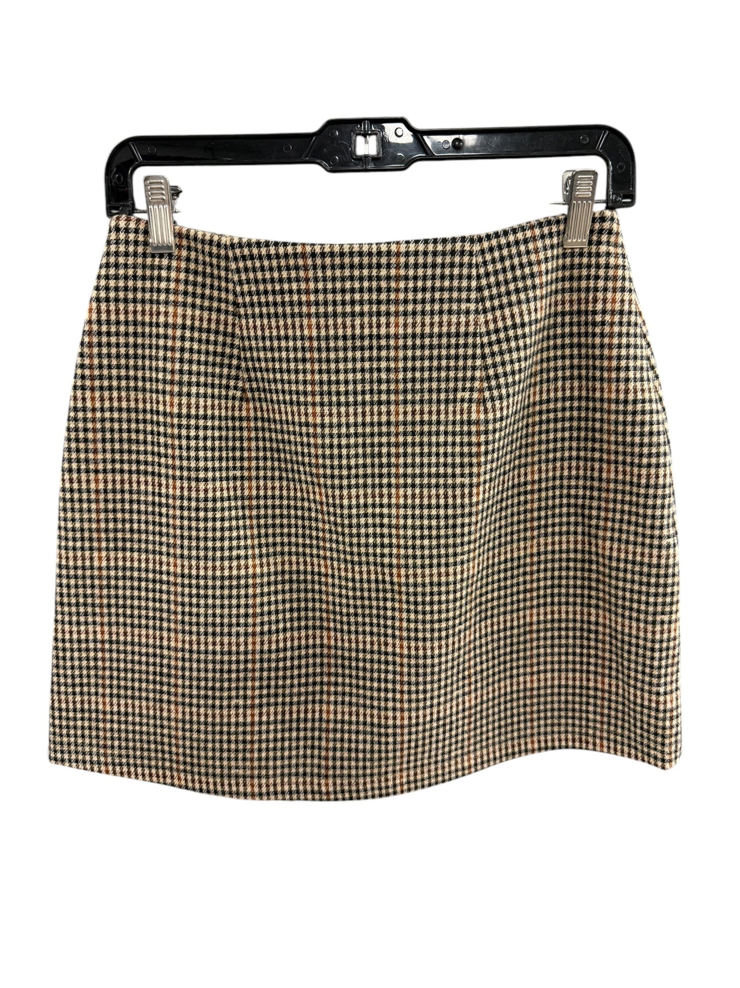 Skirt Mini & Short By Cmc In Black & Brown, Size: S