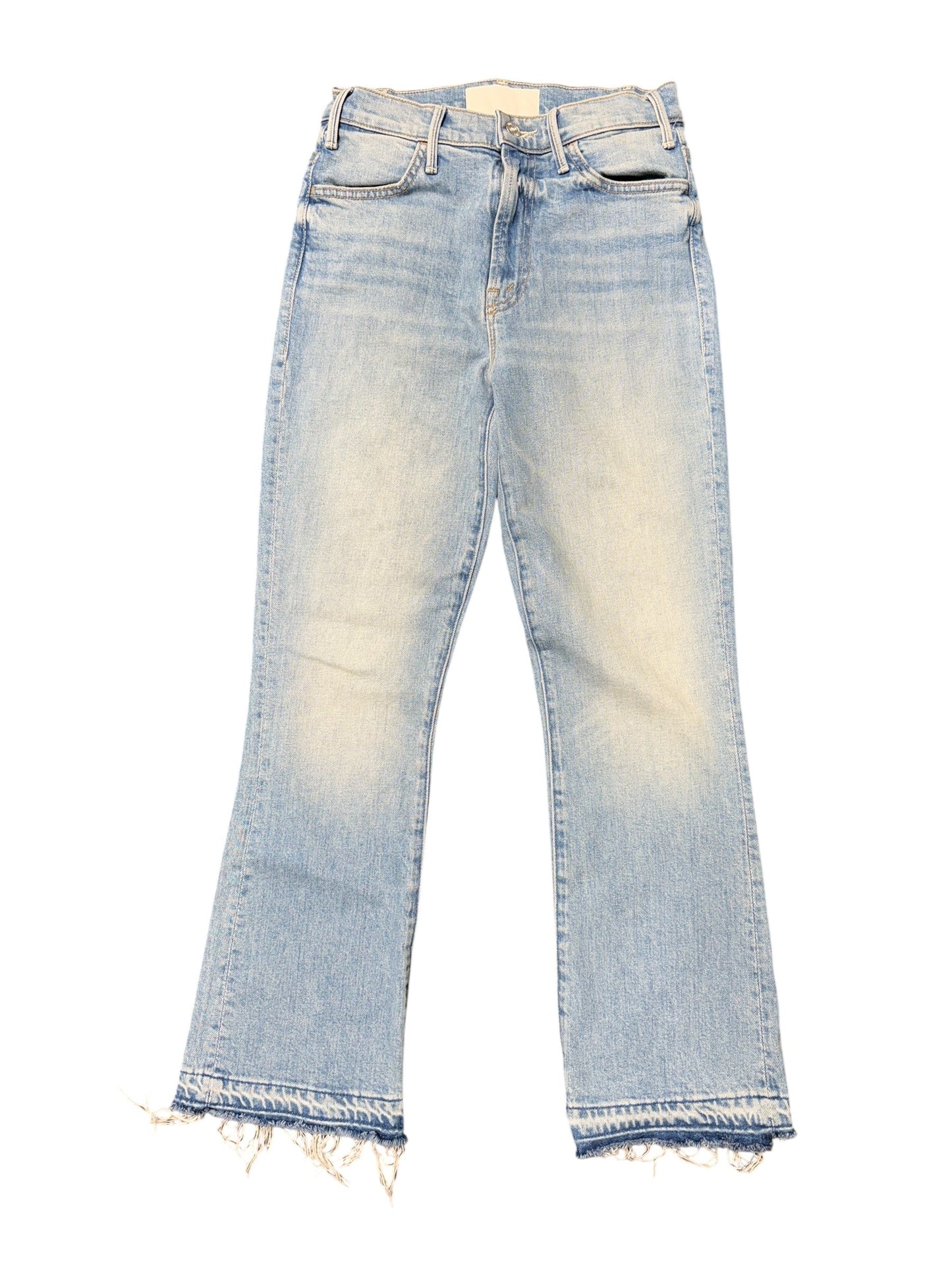 Jeans Straight By Mother Jeans In Blue Denim, Size: 2