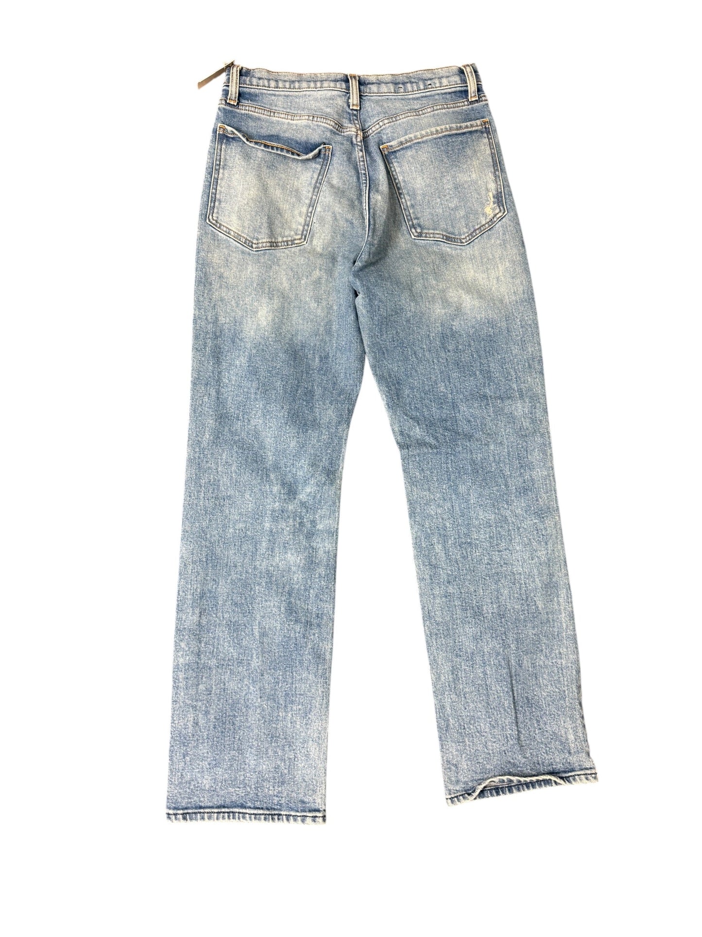 Jeans Straight By 7 For All Mankind In Blue Denim, Size: 4