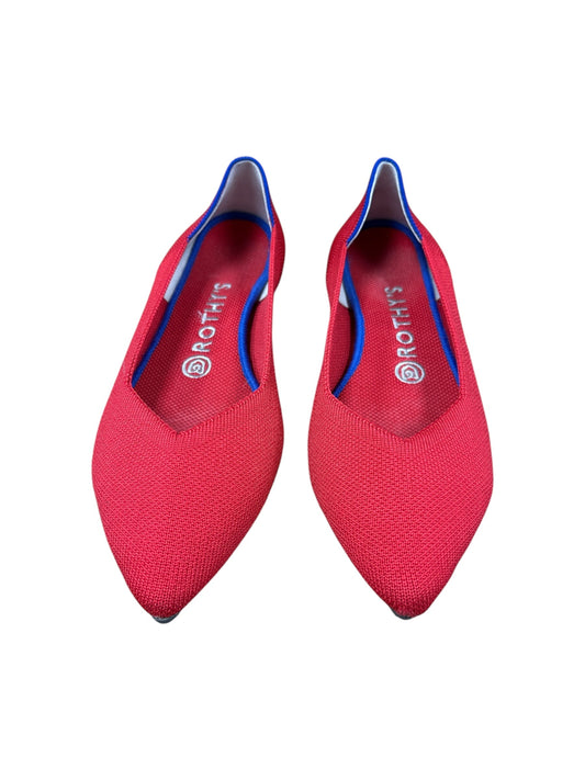 Shoes Flats By Rothys In Red, Size: 8.5