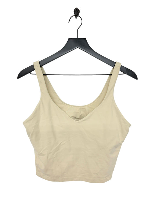 Athletic Tank Top By Lululemon In Tan, Size: 12