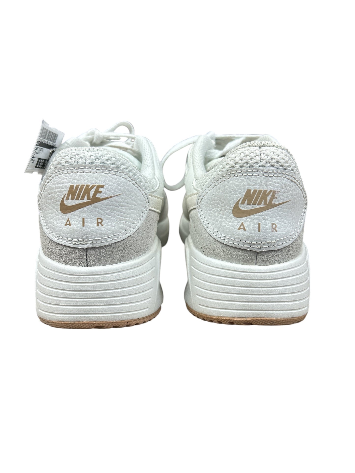 Shoes Athletic By Nike In Tan & White, Size: 10