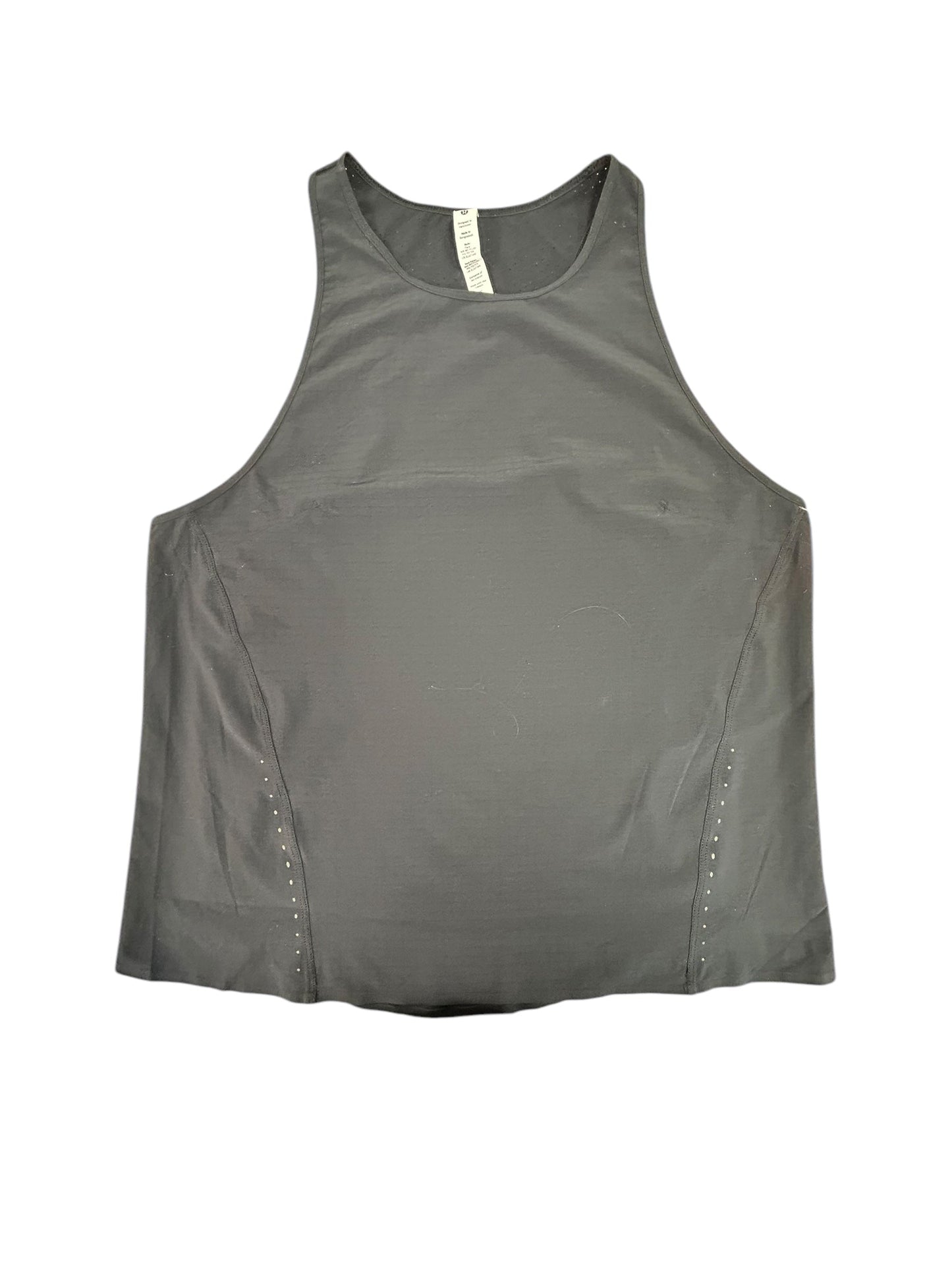 Athletic Tank Top By Lululemon In Black, Size: 8