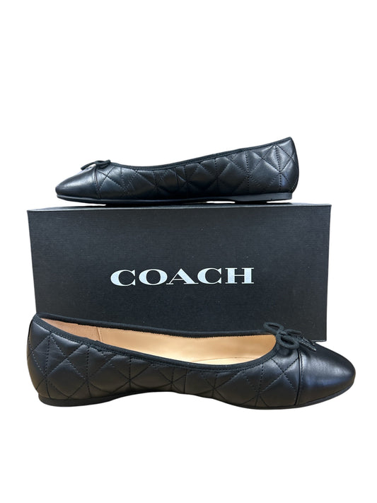 Shoes Designer By Coach In Black, Size: 10