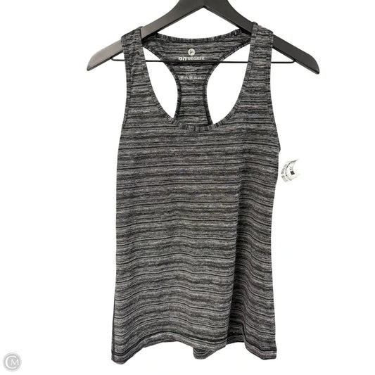 Athletic Tank Top By 90 Degrees By Reflex In Black & Grey, Size: L