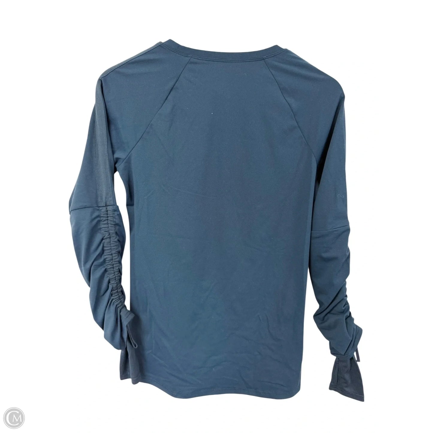 Athletic Top Long Sleeve Crewneck By Fabletics In Navy, Size: S
