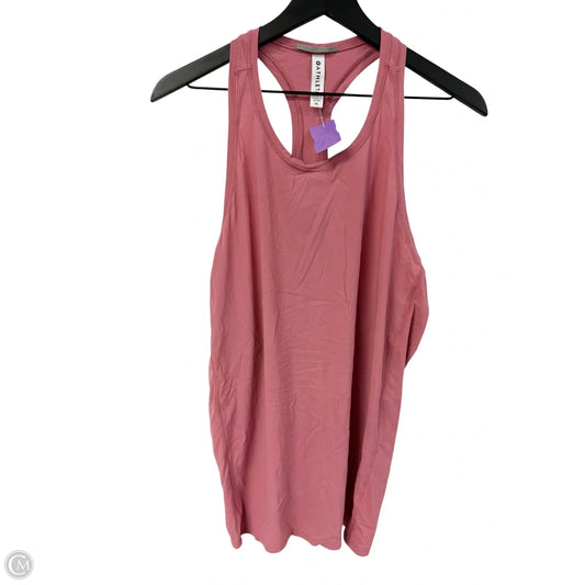 Athletic Tank Top By Athleta In Pink, Size: Xl