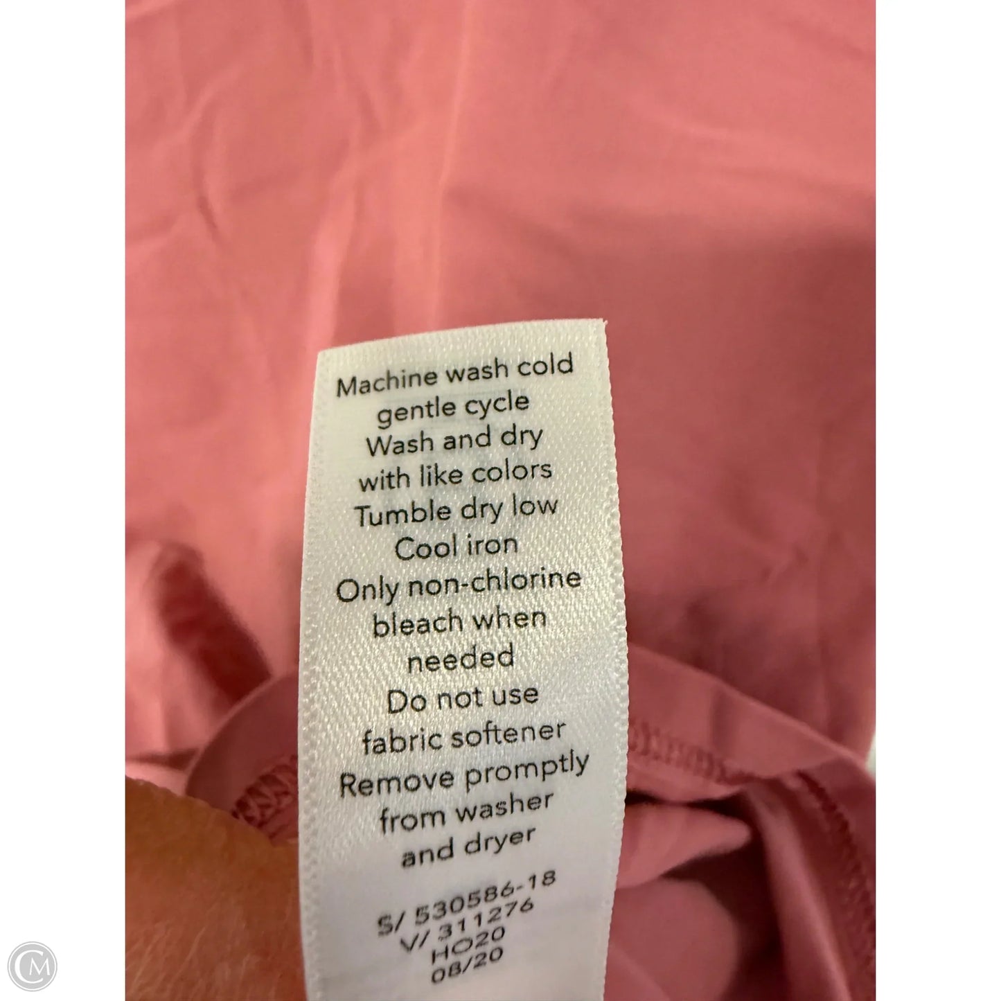 Athletic Tank Top By Athleta In Pink, Size: Xl