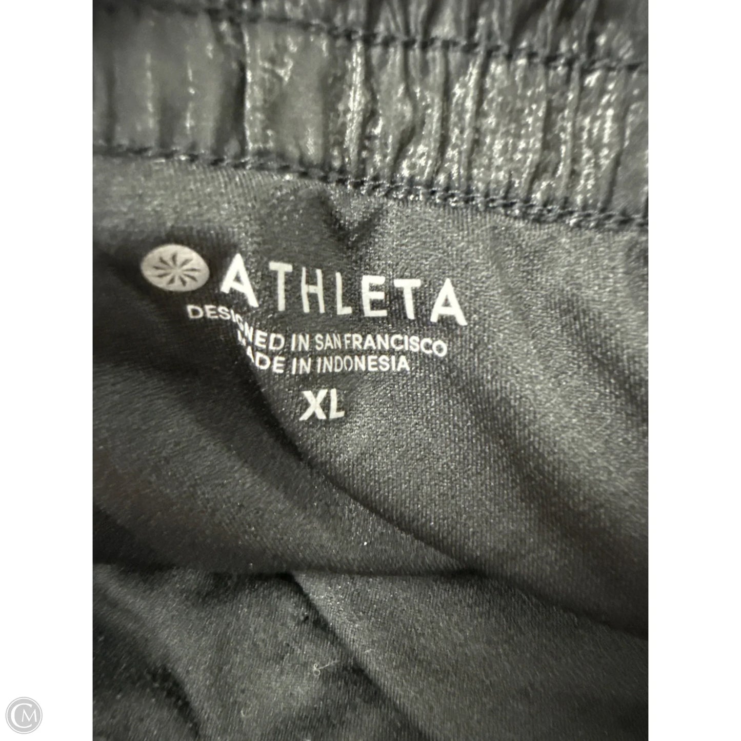 Athletic Shorts By Athleta In Black, Size: Xl