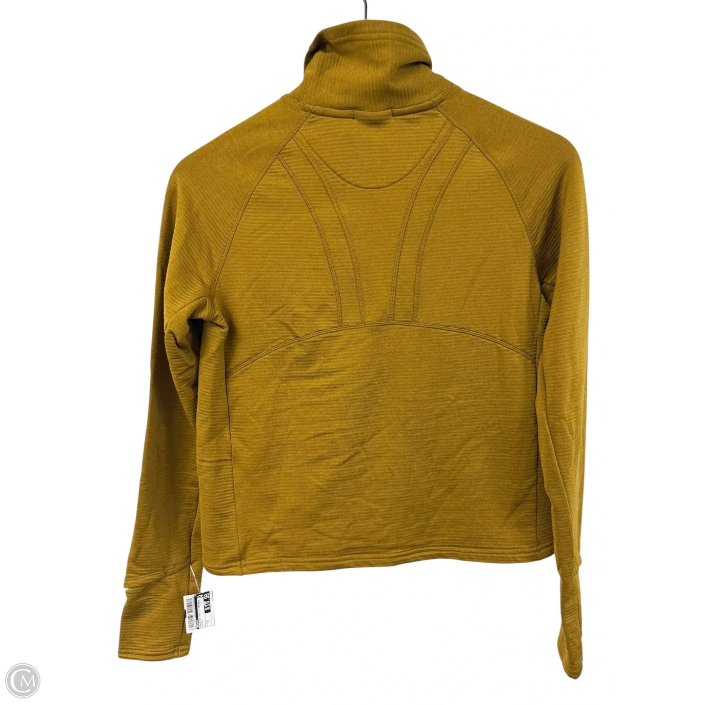 Athletic Top Long Sleeve Crewneck By Brooks In Yellow, Size: S