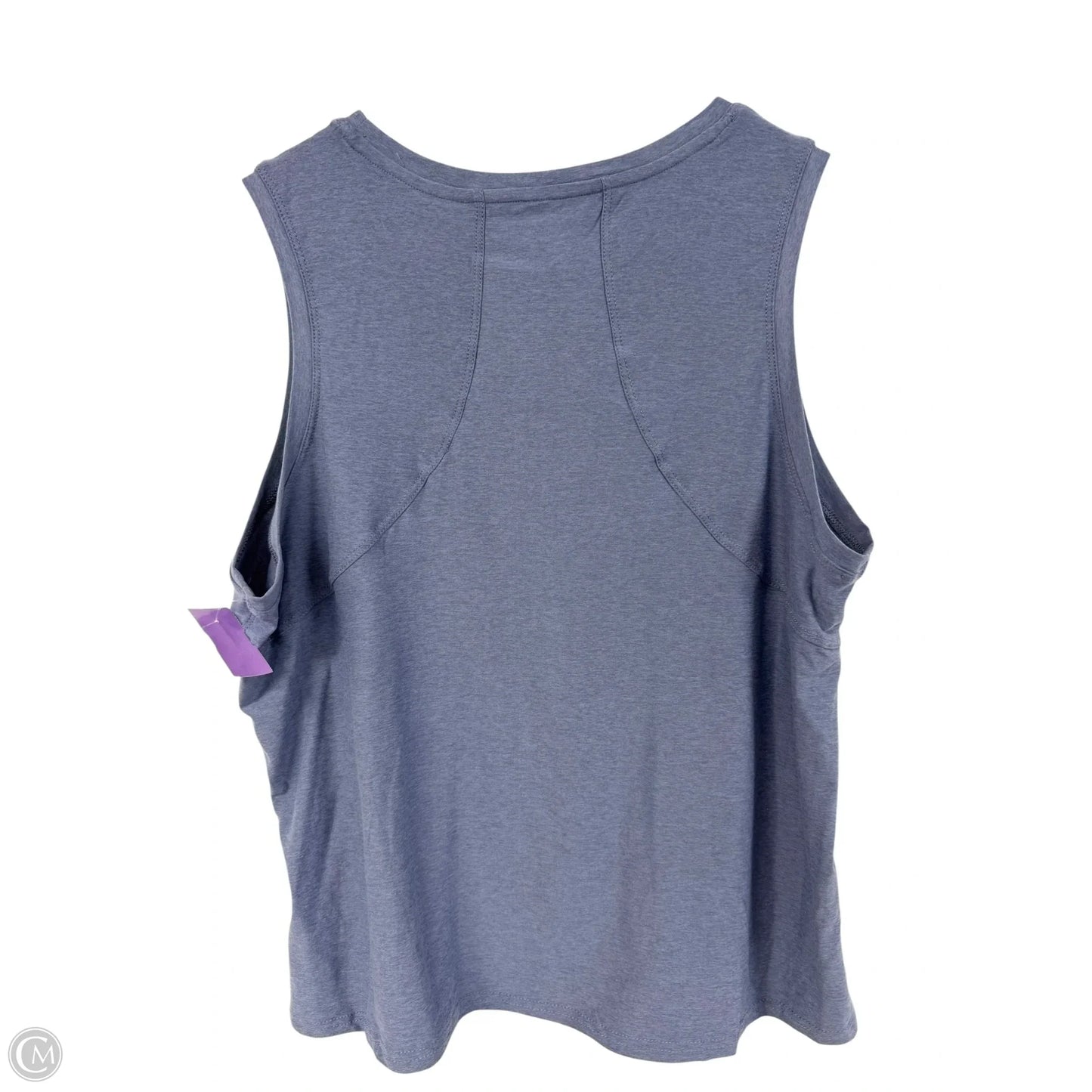 Athletic Tank Top By Jockey In Blue, Size: L