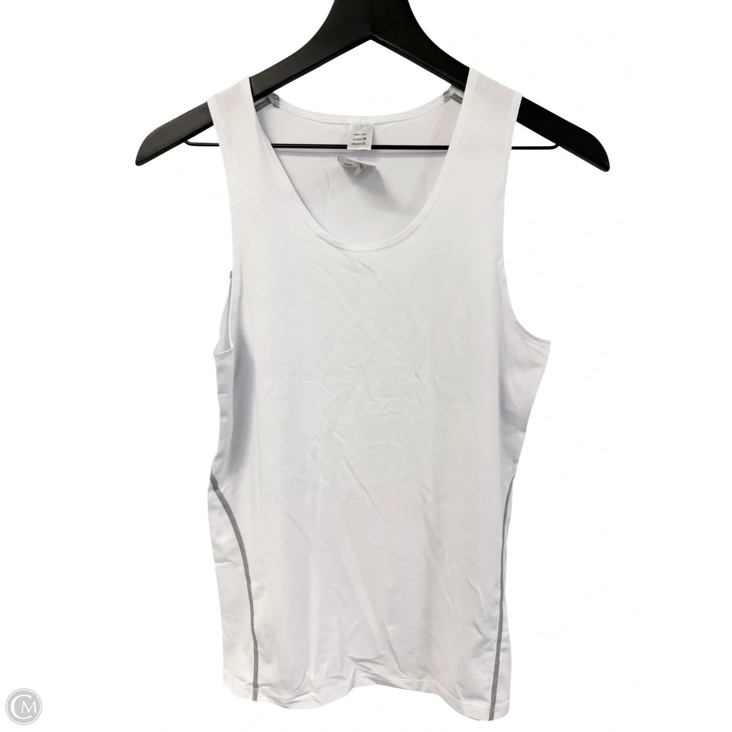 Athletic Tank Top By Cmf In White, Size: S