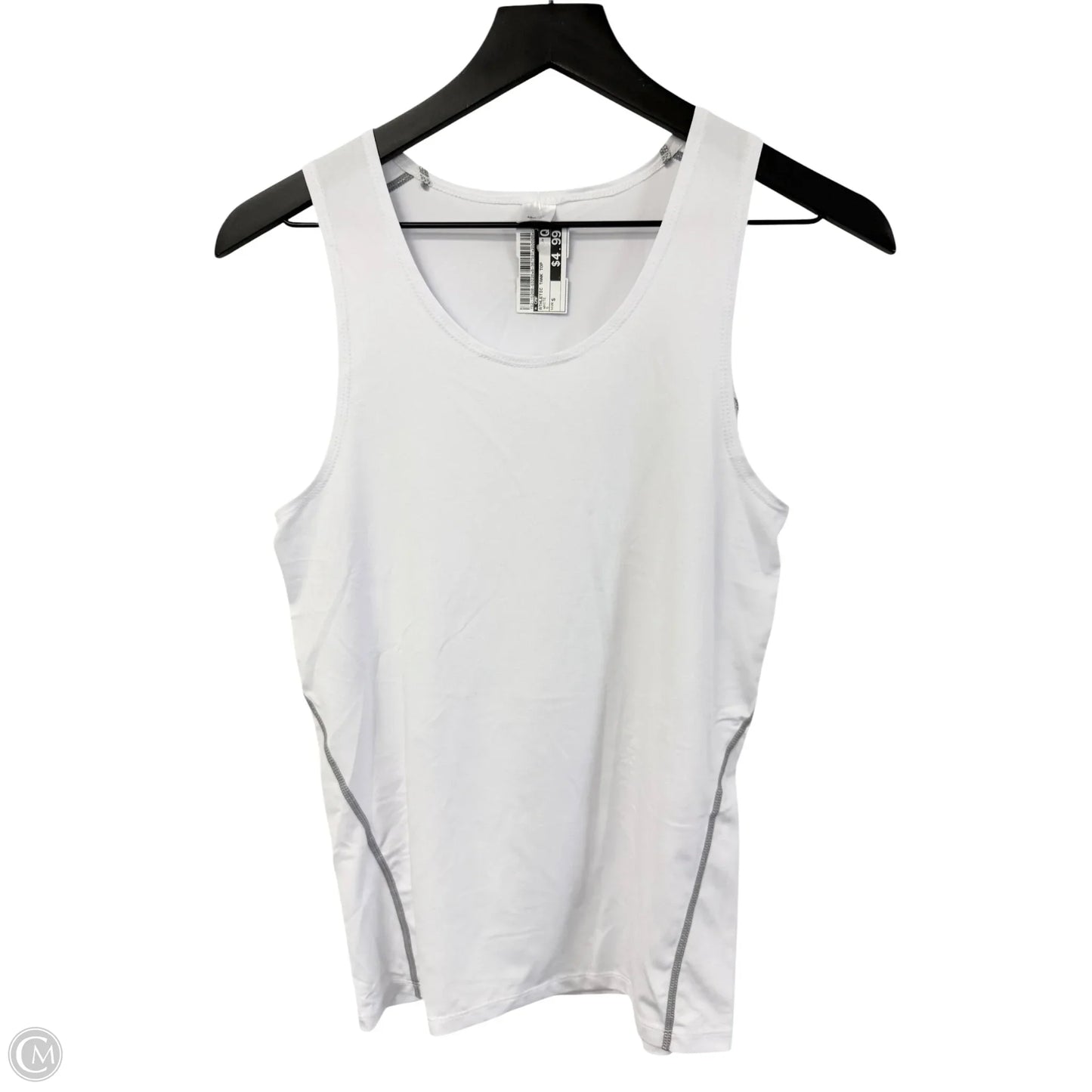 Athletic Tank Top By Cmf In White, Size: S