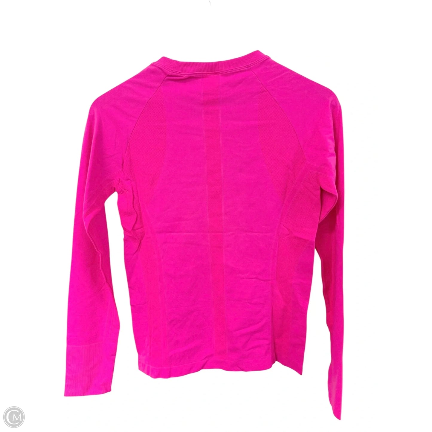 Athletic Top Long Sleeve Crewneck By Cme In Pink, Size: L
