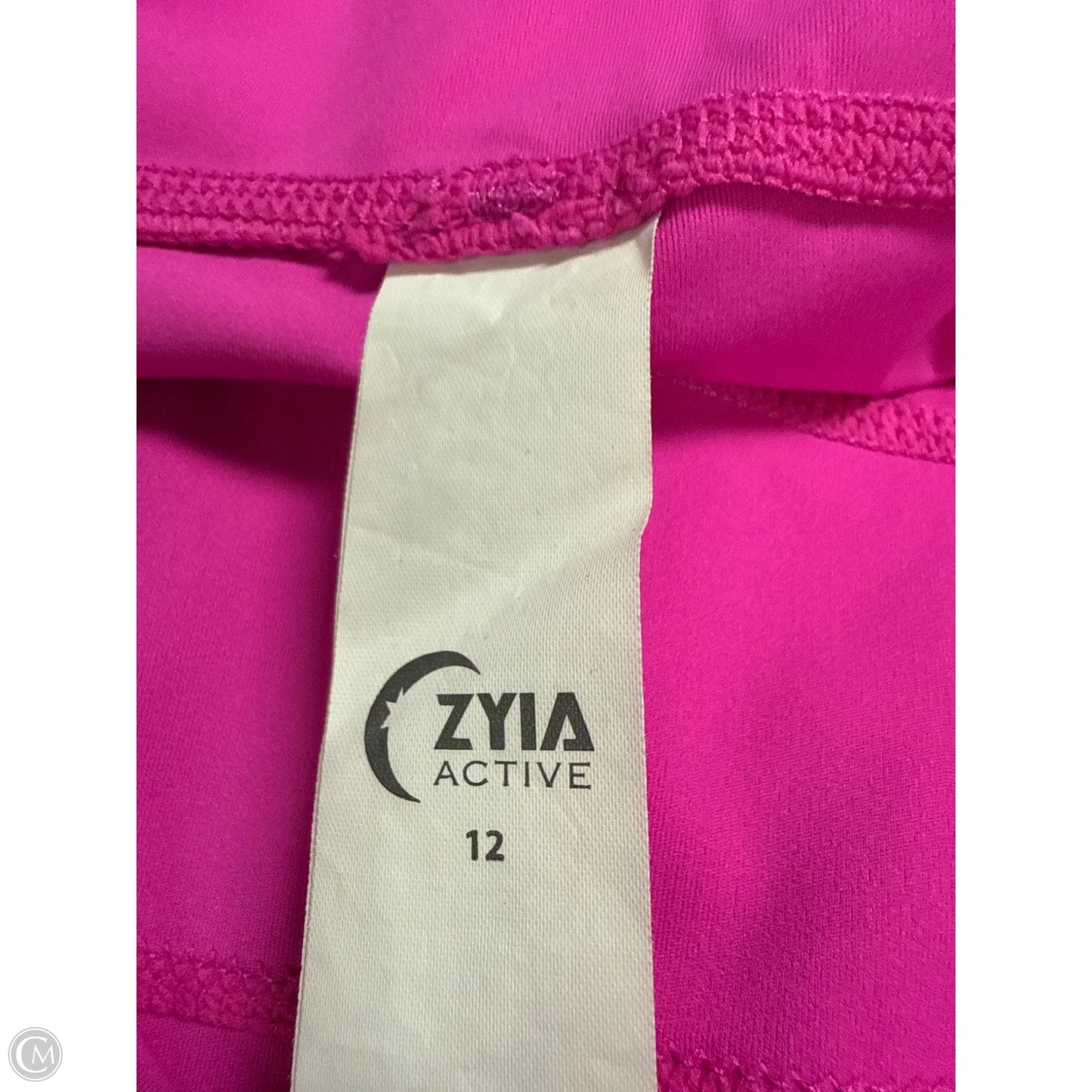 Athletic Leggings By Zyia In Pink, Size: 12