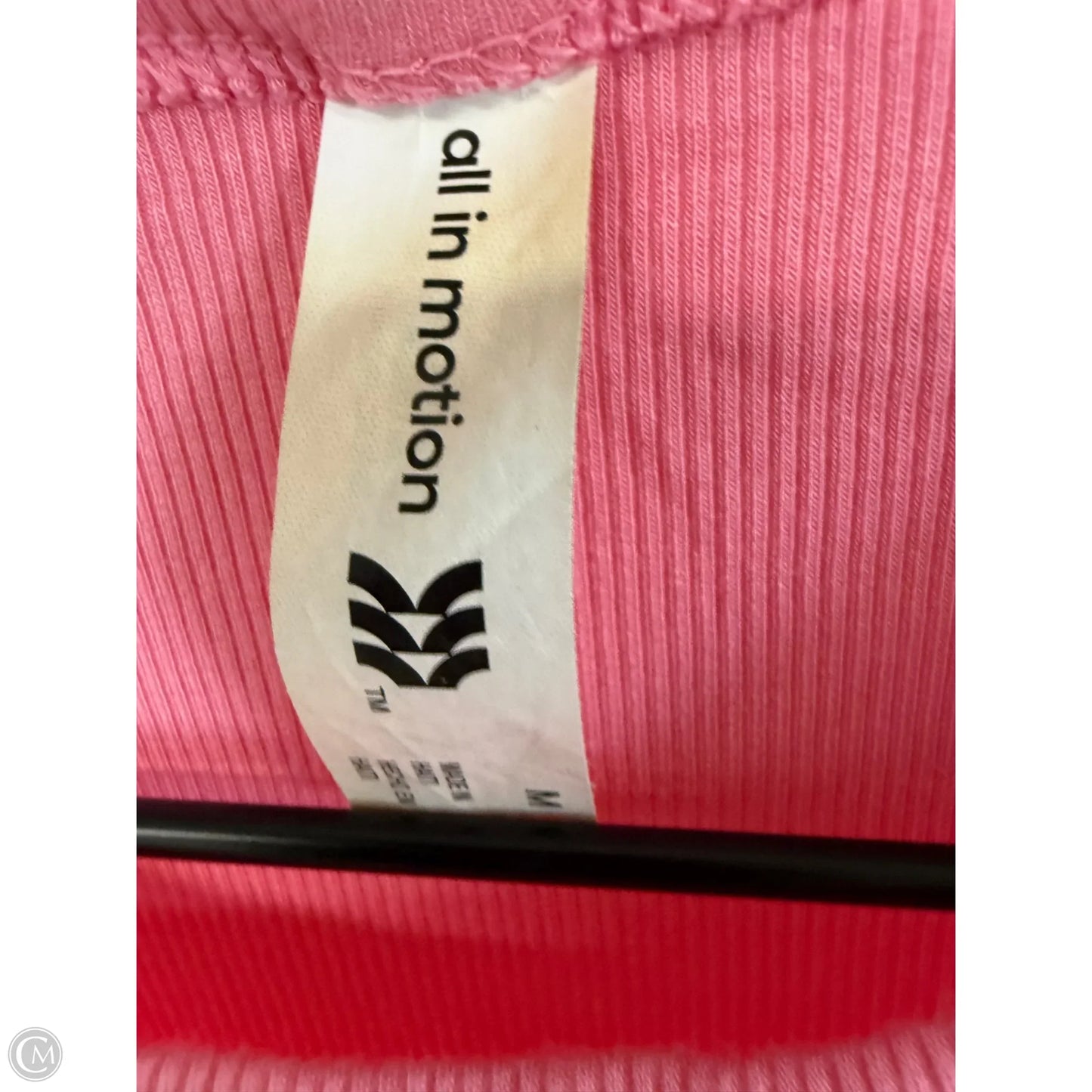 Athletic Tank Top By All In Motion In Pink, Size: M