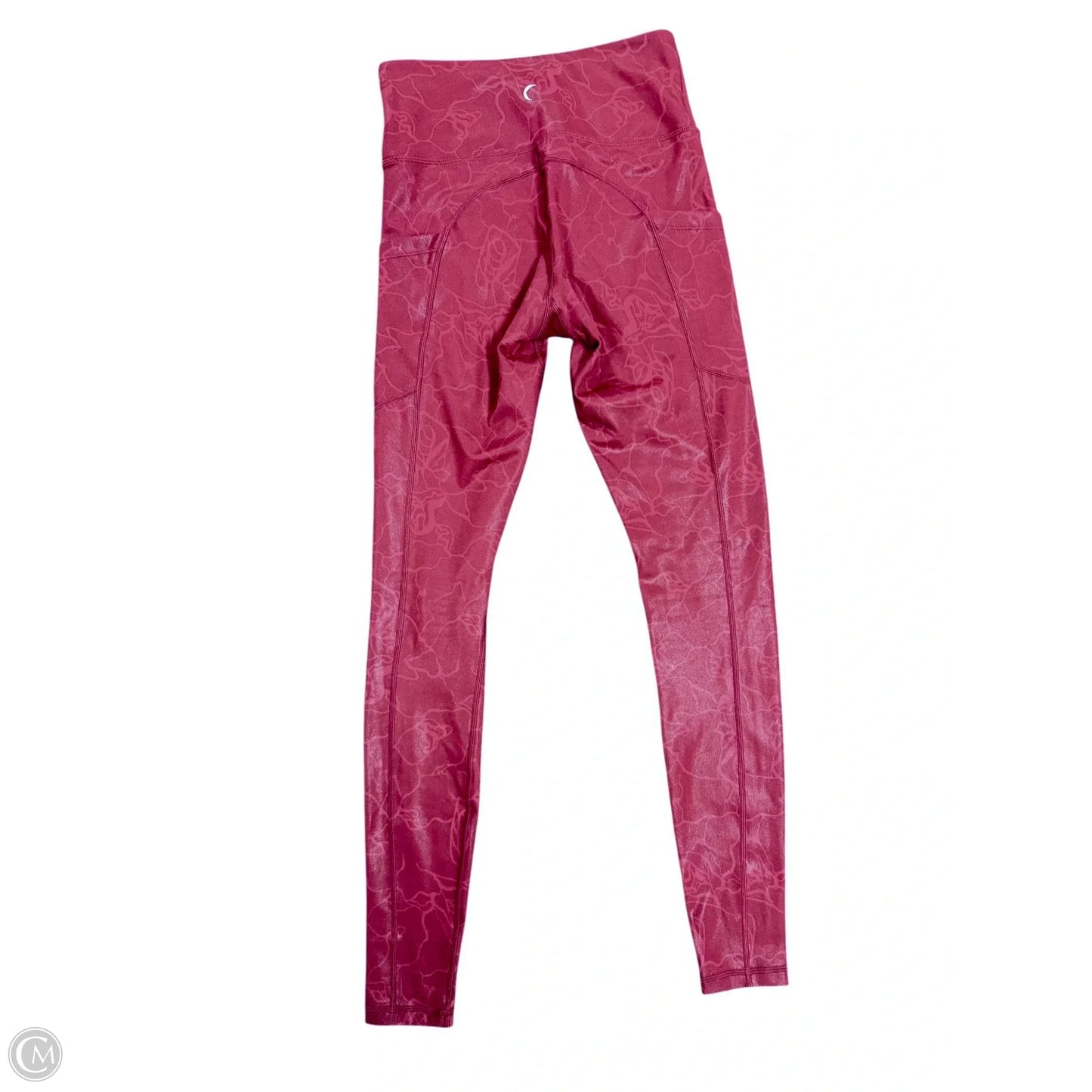 Athletic Leggings By Zyia In Red, Size: 4