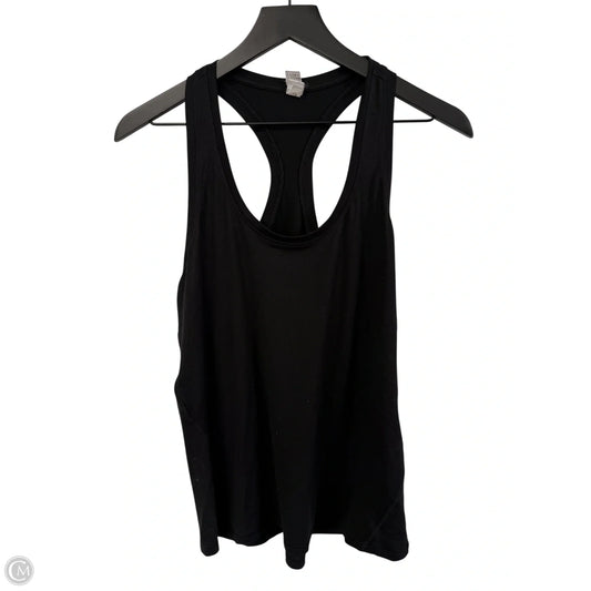 Athletic Tank Top By Yogalicious In Black, Size: M