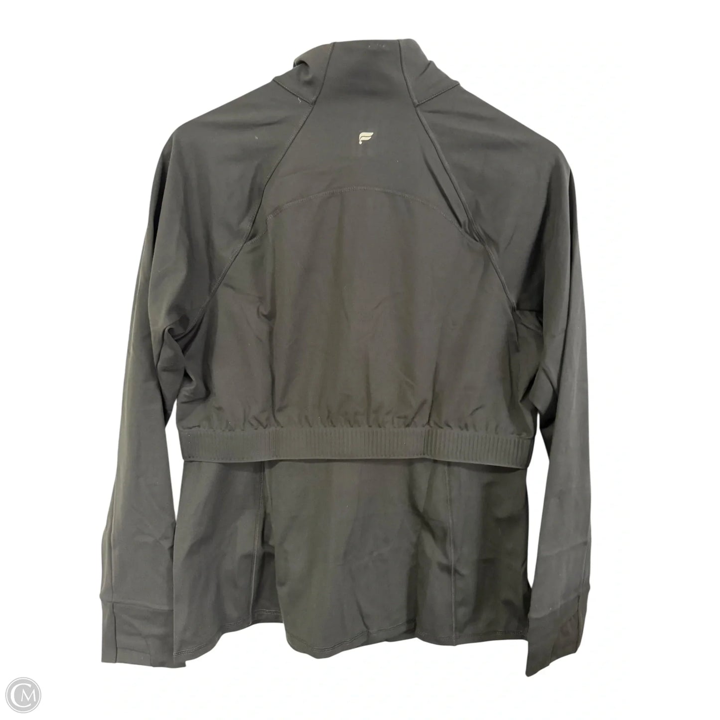 Athletic Jacket By Fabletics In Black, Size: Xl