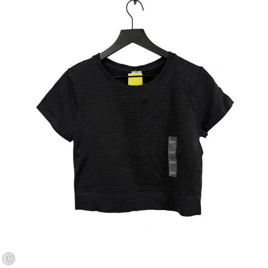 Athletic Top Short Sleeve By All In Motion In Black, Size: Xl