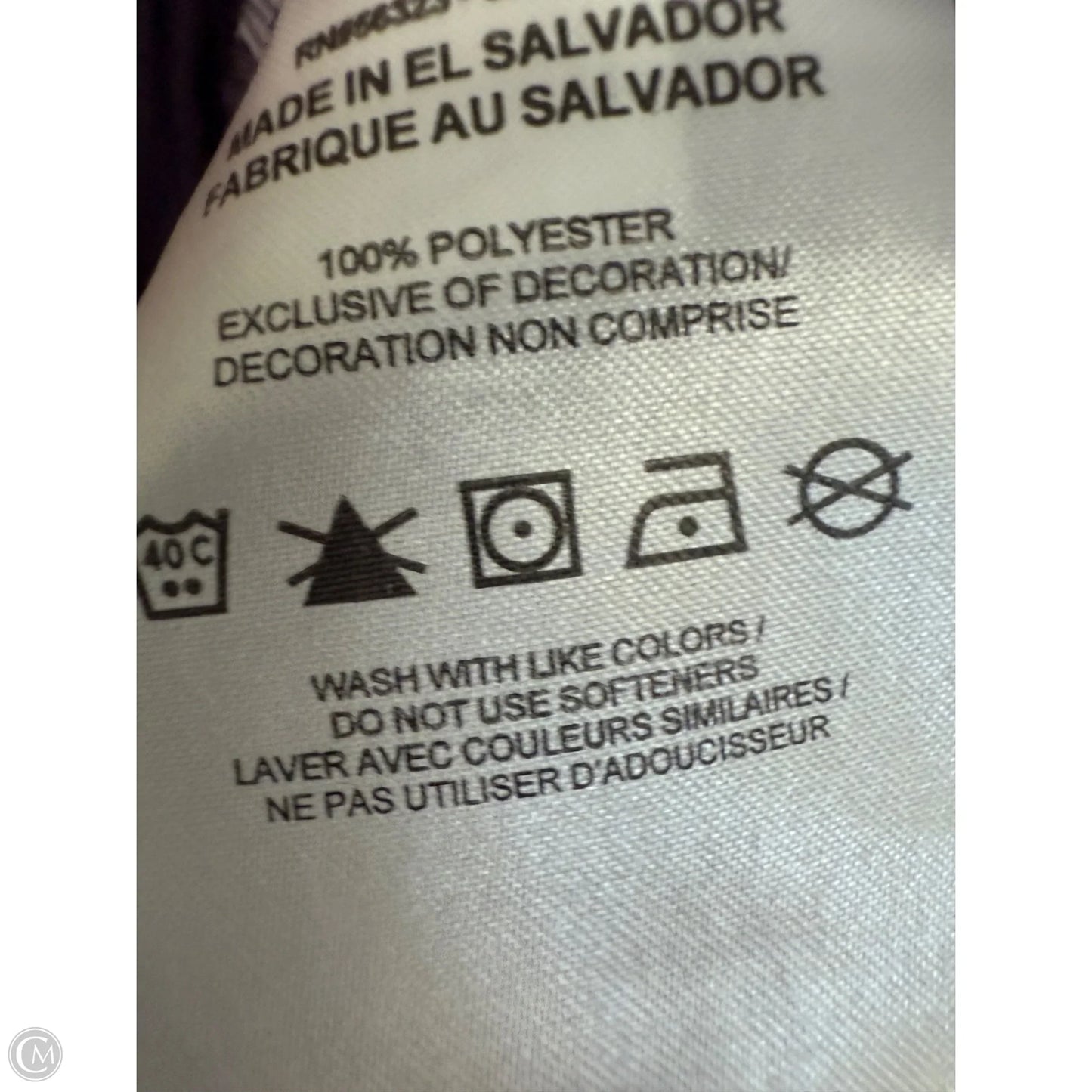 Athletic Tank Top By Nike Apparel In Purple, Size: M