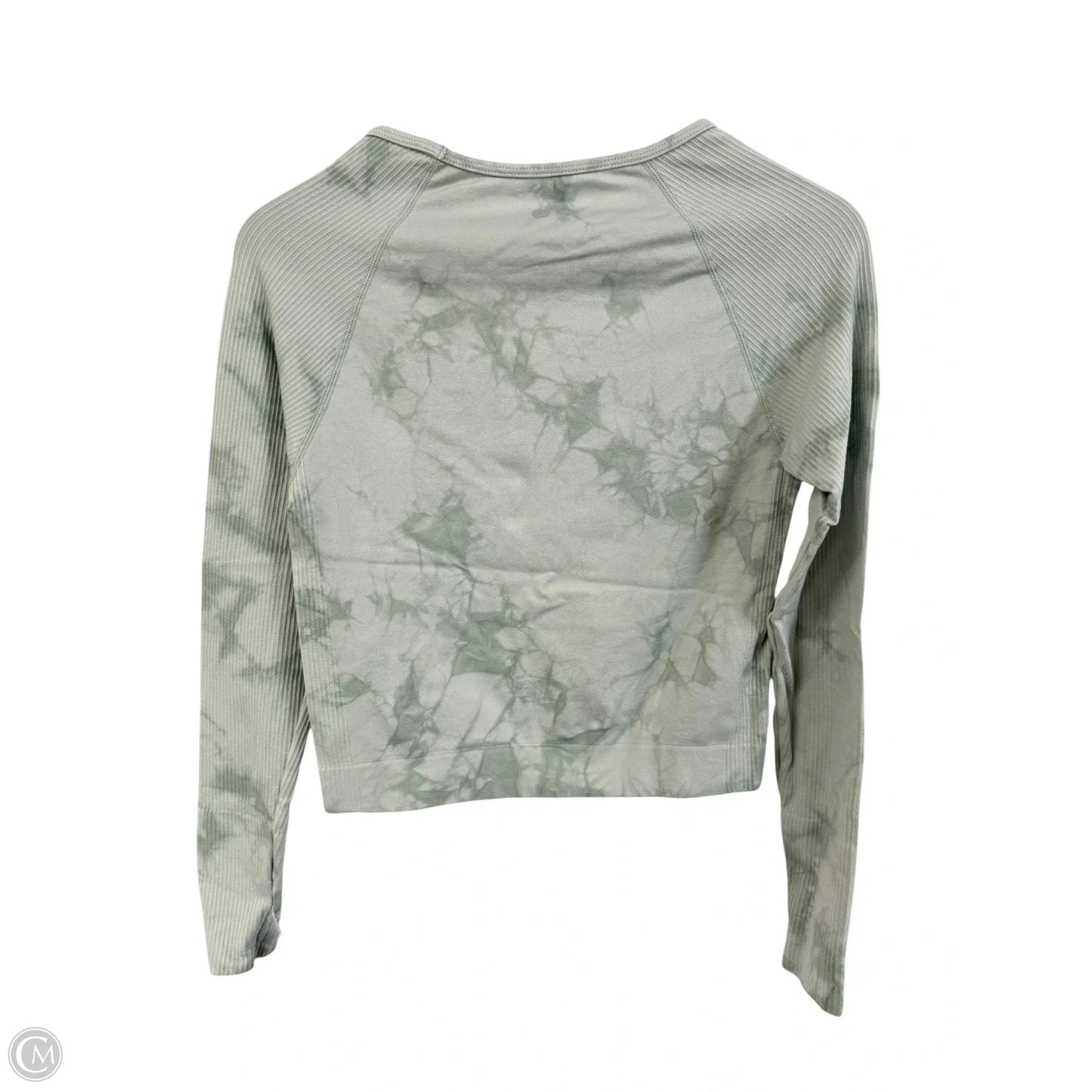 Athletic Top Long Sleeve Crewneck By Clothes Mentor In Green, Size: M