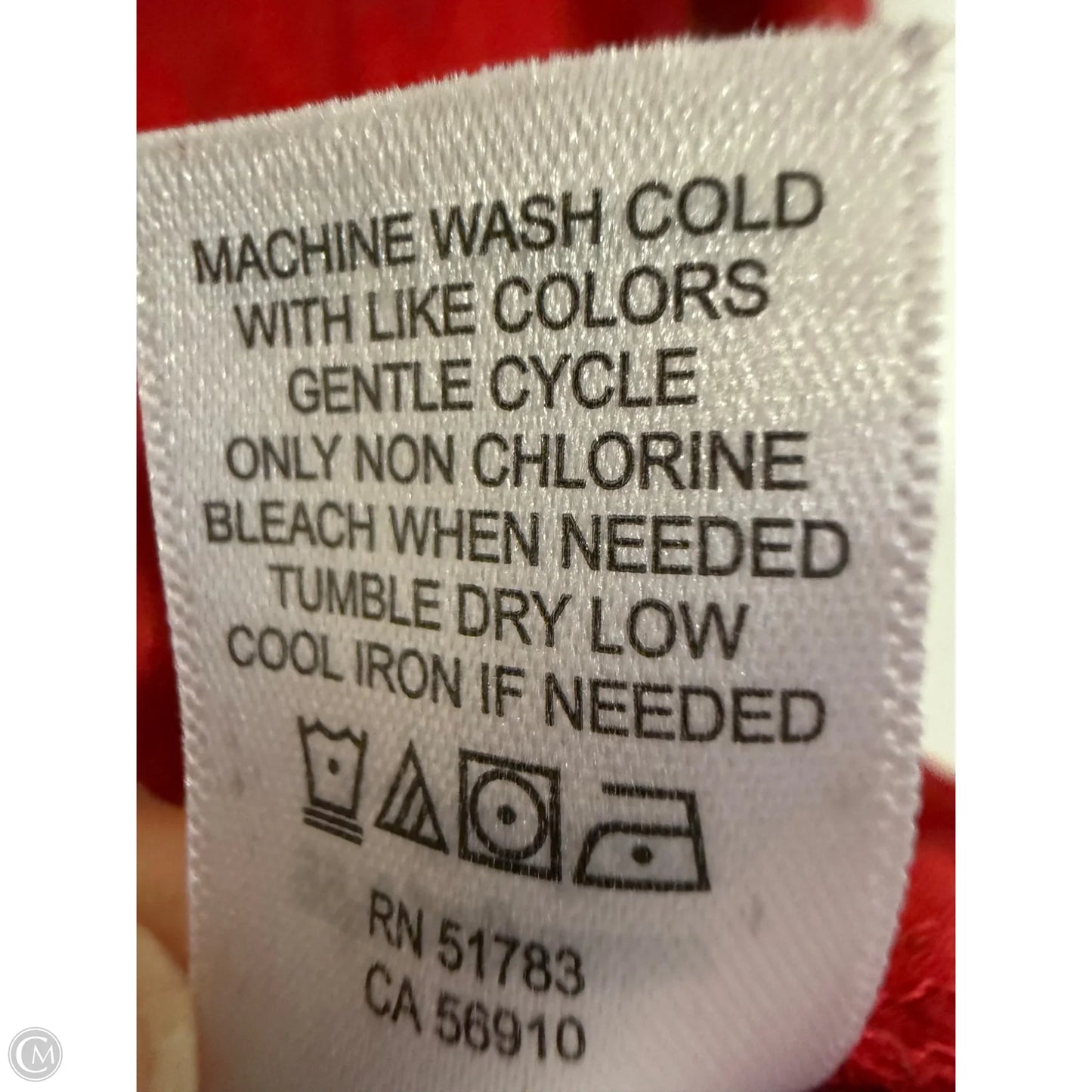 Top Long Sleeve By Maurices In Red, Size: S