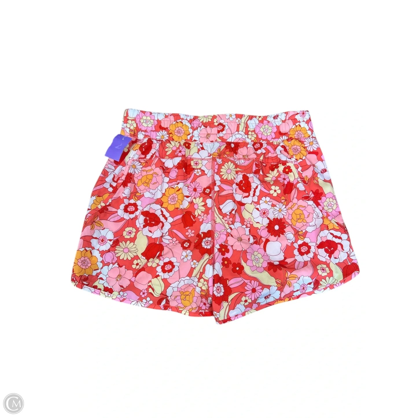Athletic Shorts By Avia In Floral Print, Size: M