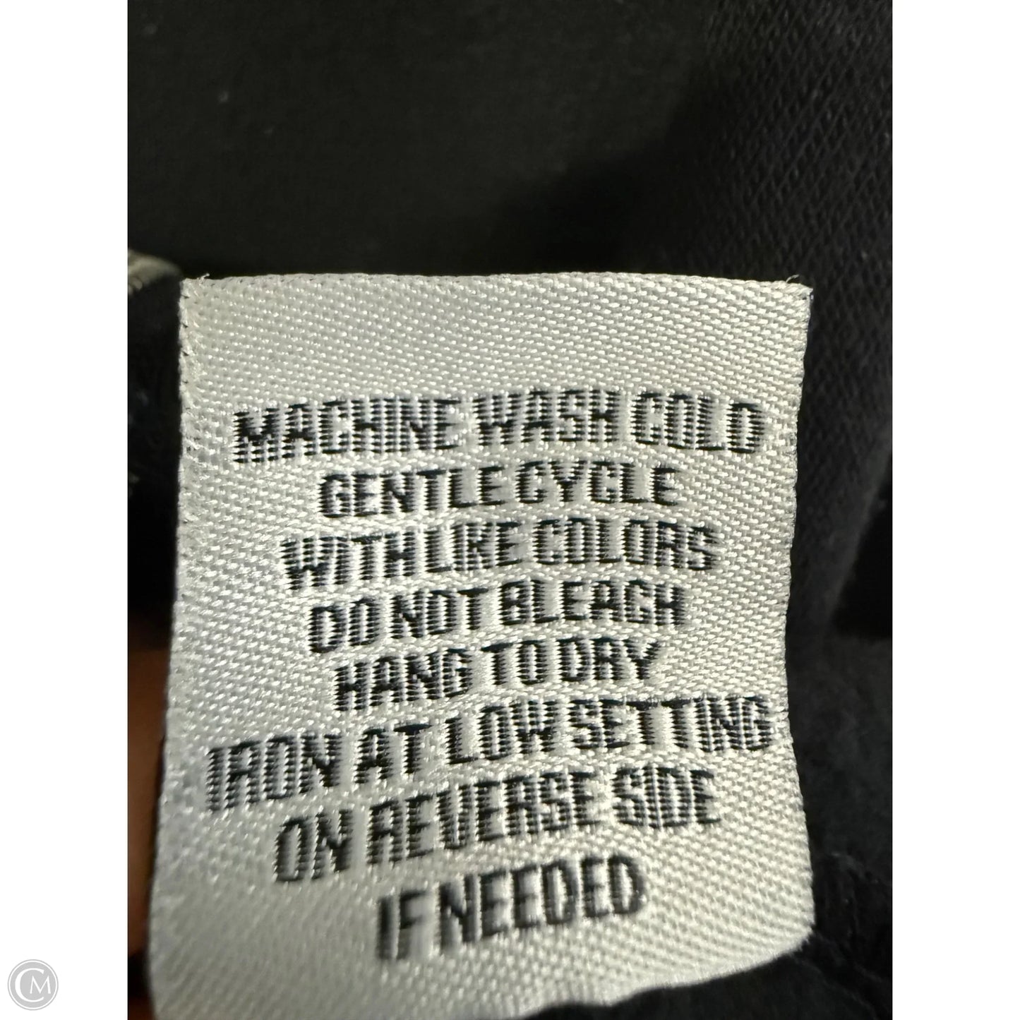 Sweatshirt Hoodie By Clothes Mentor In Black, Size: M