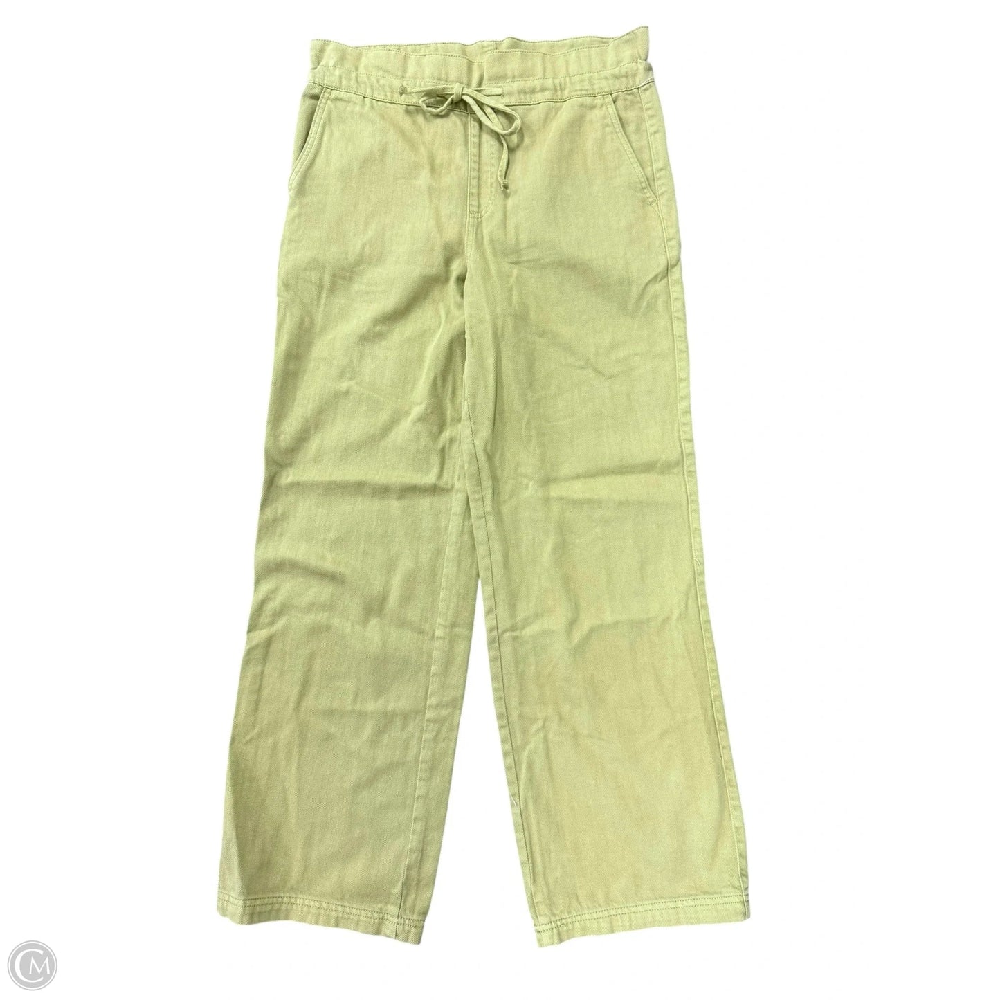 Jeans Straight By Universal Thread In Green Denim, Size: 2