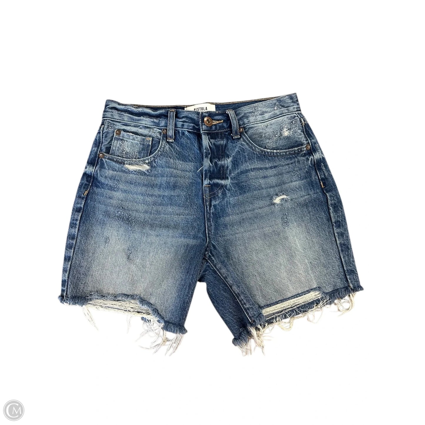 Shorts By Pistola In Blue Denim, Size: 2