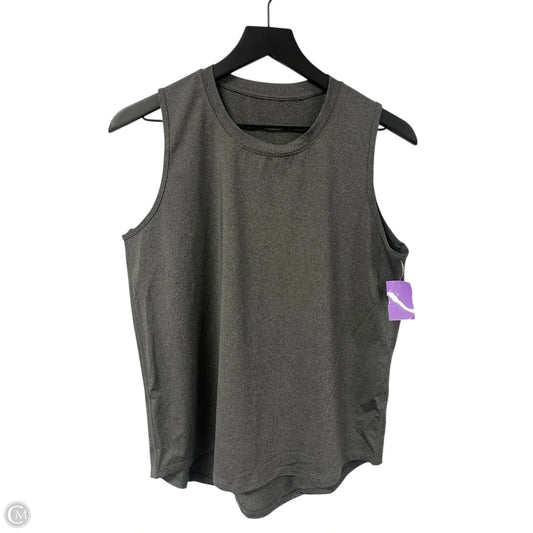 Athletic Tank Top By Cmf In Grey, Size: M