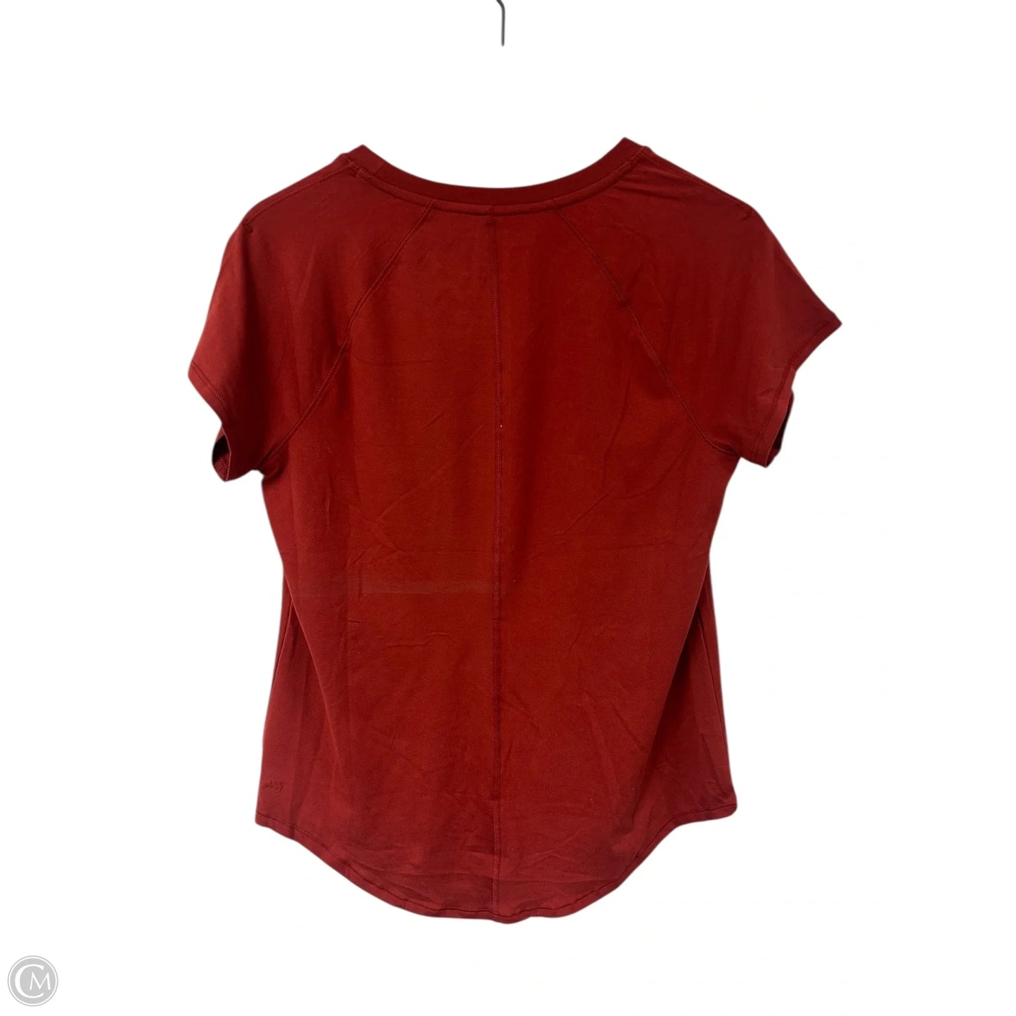 Athletic Top Short Sleeve By All In Motion In Orange, Size: M